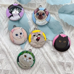 10 個漫画動物猫エナメルジュエリー作りかわいいぶら下げイヤ - Jewelry Making Birthday Party のレビューと価格
