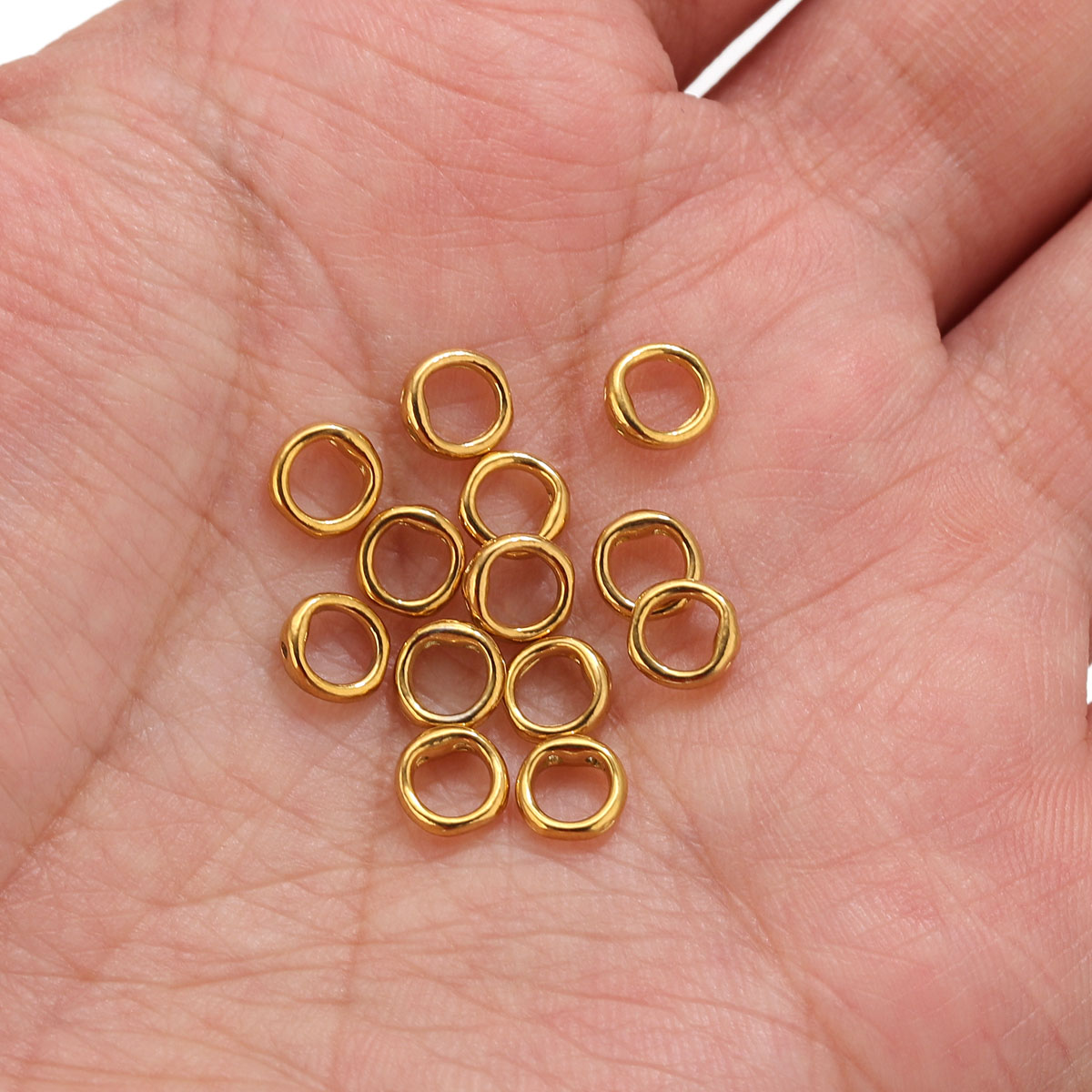 20個入り ステンレス製クラスプ エンドコネクター フック  - Jewelry Making Metal のレビューと価格