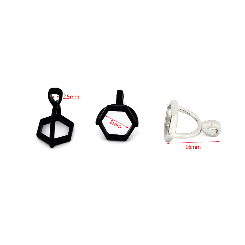 20 個六角形の宝石キャップ天然石クリスタル柱ペンダントキャ - Jewelry Making Metal のレビューと価格