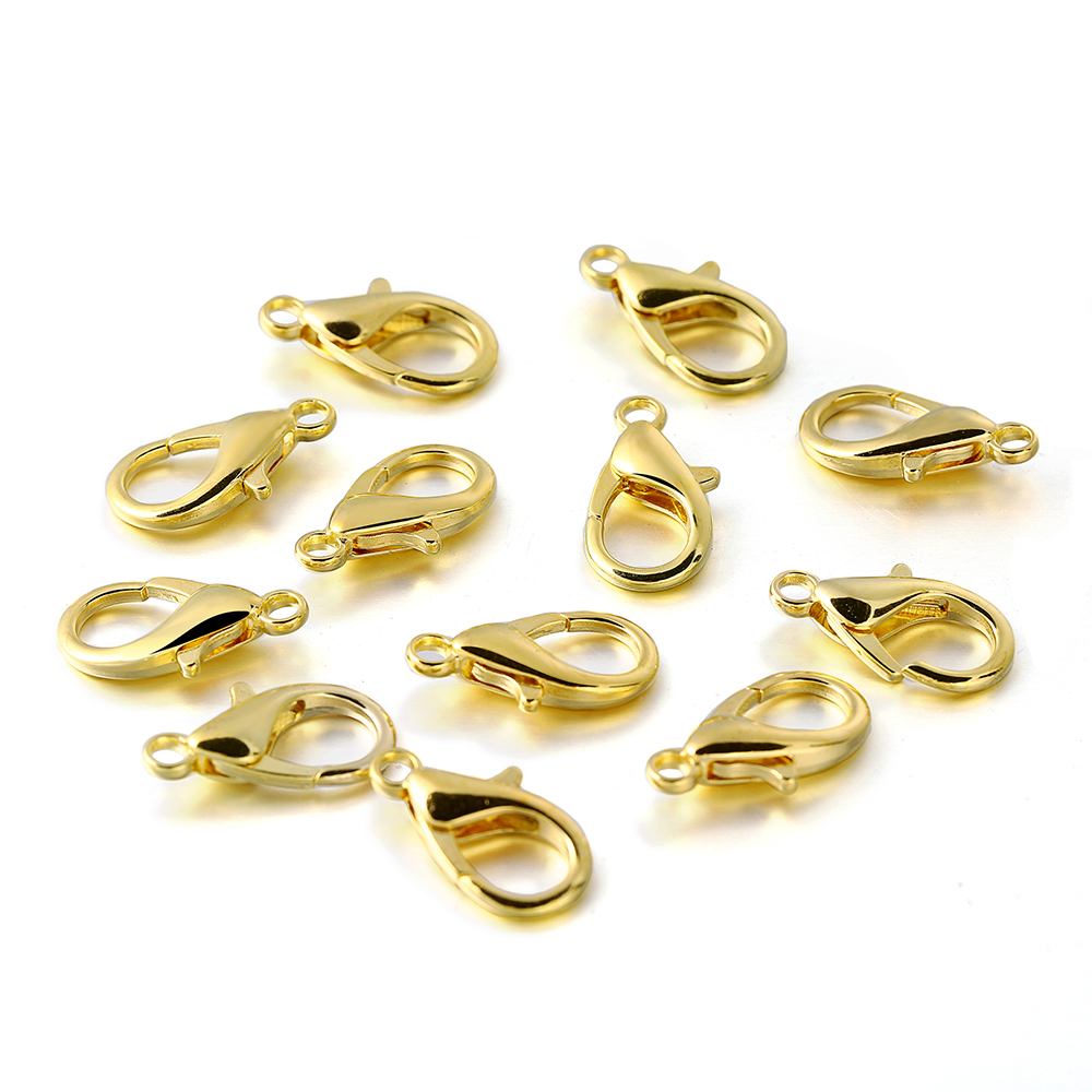 10 個複数サイズのロブスタークラスプブレスレットコネクタネ - Jewelry Making Supplies Wholesale のレビューと価格