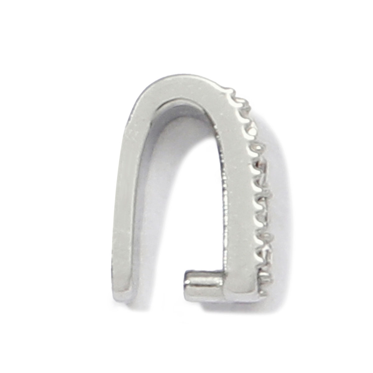 5 ピース/ロットステンレス鋼クリップクラスプラインストーン - Jewelry Making Metal のレビューと価格