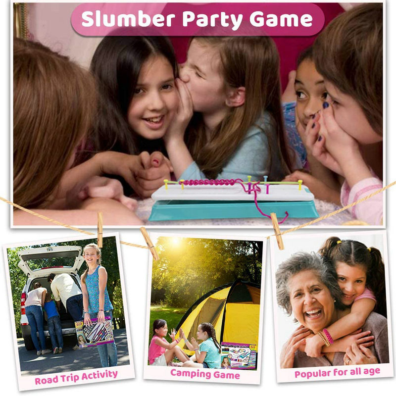友情ブレスレット作成キット 女の子用 DIY クラフトキット - Jewelry Making Birthday Party のレビューと価格